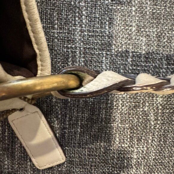 Vintage Coach Limited Edition Poppy Bag Leather Suede Canvas Model 6123 - Picture 10 of 15